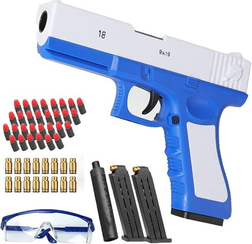 Soft Bullet Toy Gun | Shell Ejecting Pistol For Kids