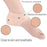 Silicone Pair Front and half heel, Gel Pad For Warts Night & Pain Relief