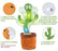 Portable Rechargeable Dancing Cactus Toy