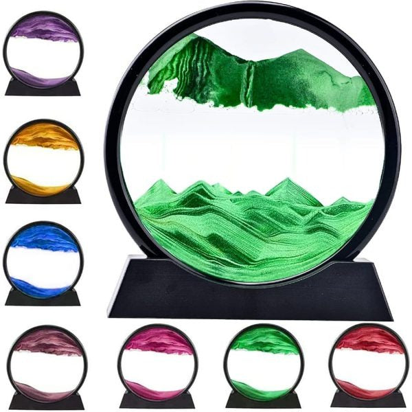 3d Moving Sandscapes Frame | Moving Sand Lamp Frame