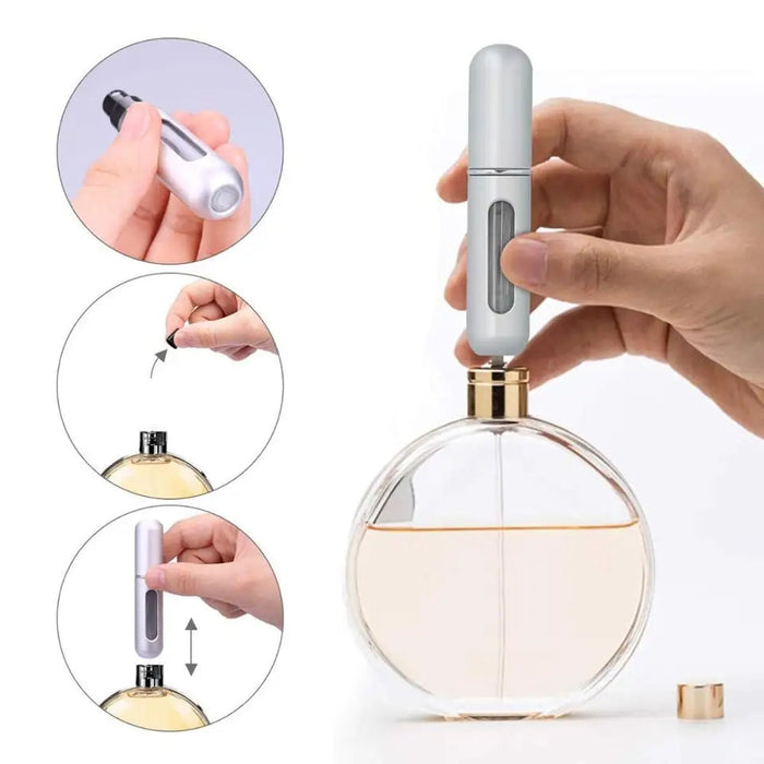 12 Pcs Portable Refillable Mini Perfume Atomizer Bottle (random Colors) - Trendup Store